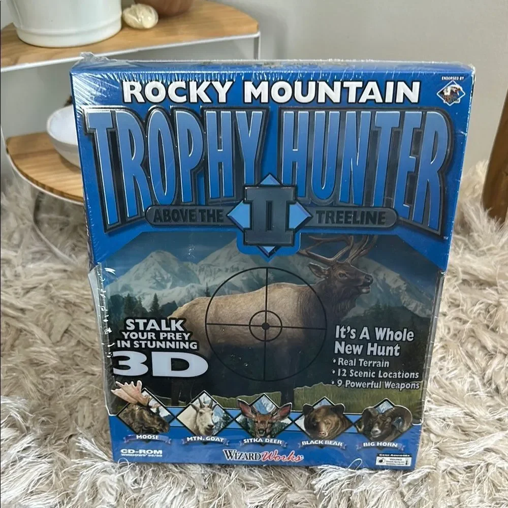 1999 Rocky Mountain Trophy Hunter‎ 2 Above The Treeline PC CD-ROM Windows 95/98